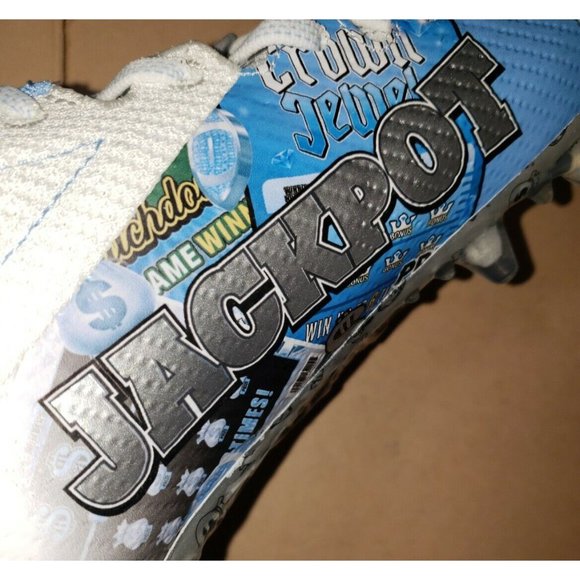 UNDER ARMOUR JACKPOT SAMPLE FOOTBALL CLEATS 3025967-401 MEN\'S SIZE 14 NEW main image 12